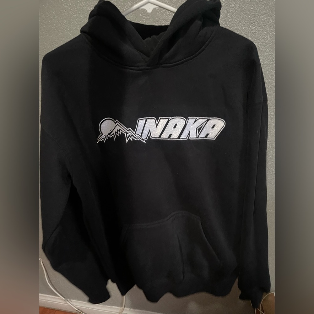 Inaka Power, Exhibit Hoodie, Jet Black, xs